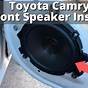 Car Speakers For Toyota Camry
