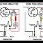 Capacitor Wiring Diagram Hvac