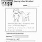 Worksheets To Teach Reading