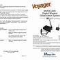 Voyager Wvos511 Owners Manual