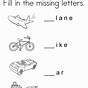 Fill In The Blanks Missing Letters