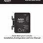 Aprilaire 8600 Thermostat Manual