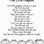Printable Five Little Pumpkins Poem