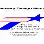 Txdot Roadway Design Manual