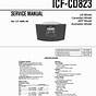 Sony Icf Cd3ip User Manual