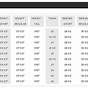 Armani Exchange Size Chart