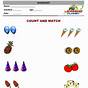 Count And Match Worksheet