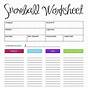 Free Printable Debt Snowball Worksheets