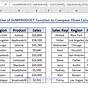 Excel Macro To Compare Columns In Two Worksheet