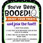You've Been Booed Free Printable Pdf