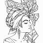 Printable African American Coloring Pages