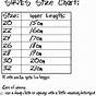 Designer Size Chart Shoes