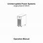 User Manual Ace Series Uninterruptible Power