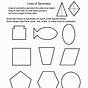 Drawing Lines Of Symmetry Worksheet