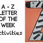 Letter Of The Week Activities