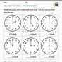 Elapsed Time Worksheet With Clocks