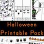 Fun Halloween Printable Activities