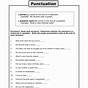 Punctuation Worksheet For Grade 12