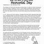 Memorial Day Worksheets For Kindergarten
