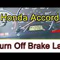 Brake Lamp Light Honda Accord