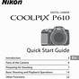 Nikon Coolpix S6700 Quick Start Guide
