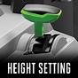 Ego Mower Deck Height Settings