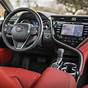 Toyota Camry 2020 Xse Red Interior