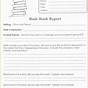 Examples Of Book Reports For 6th Graders