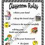 Printable Classroom Rules Worksheets