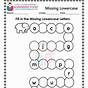 Fill In The Missing Letters Worksheet
