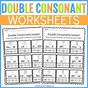 Double Consonant Worksheet 1st Grade