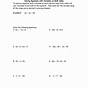 Equations With Variables On Both Sides Worksheet