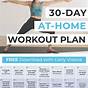 Printable Workout Plans For Home