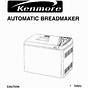 Kenmore 102180 2lb Bread Maker Manual