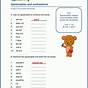 Contractions Grammar Worksheet