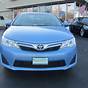 Tinted Toyota Camry Blue