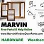 Marvin Window Parts Manuals