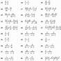 Division Of Rational Expressions Worksheet