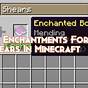 Shears Enchantments Minecraft