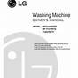 Lg Washer Maintenance Manual