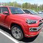 Toyota 4runner Limited Red