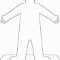 Printable Cut Out Paper Doll Template