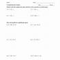 Completing The Square Worksheets Answer Key