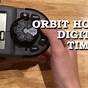 Orbit 1 Output Port Digital Hose End Timer Manual
