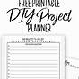 Printable Project Planner Template