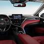 2023 Toyota Camry Black With Red Interior