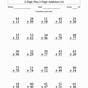 Free Printable 2 Digit Addition With Regrouping
