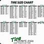 Tire Size To Tube Size Chart
