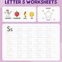 Printable Letter S Worksheets