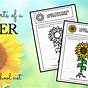 Flower Labeling Worksheets